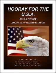 Hooray For The U.S.A. SATB choral sheet music cover Thumbnail